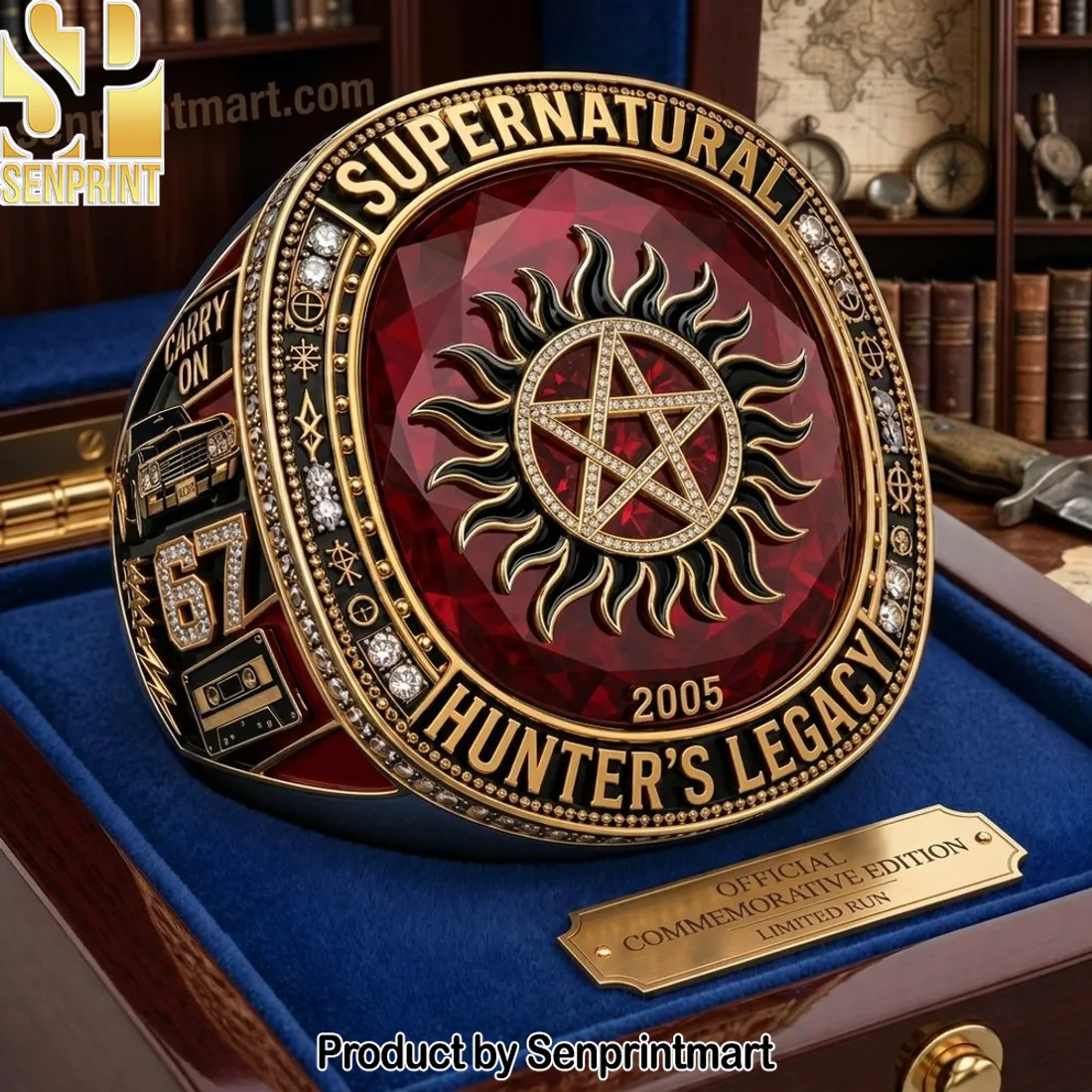 Supernatural Hunter’s Legacy 2005 Official Commemorative Ring