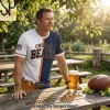 Chicago Bears Funny NFL Football Fan Sorry Wife Its Bears and Beer Oclock Game Day Graphic 3D T-Shirt