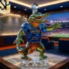 Tennessee Volunteers Smokey Mascot Geometric Crystal Whiskey Decanter Tennessee Volunteers Smokey Mascot Geometric Crystal Whiskey Decanter