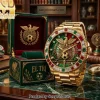 Brazil FC World Cup 2026 Golden Commemorative Diamond Watch