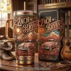 Lynyrd Skynyrd Vintage 1970 Skull Gold 40oz Tumbler With Handle Lynyrd Skynyrd Vintage 1970 Skull Gold 40oz Tumbler With Handle