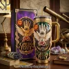 Twenty One Pilots Neon Skeleton Duo Gold 40oz Tumbler With Handle Twenty One Pilots Neon Skeleton Duo Gold 40oz Tumbler With Handle