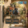 The Wizard of Oz Dorothy & Friends Decorative Welcome Sign The Wizard of Oz Dorothy & Friends Decorative Welcome Sign