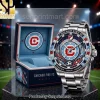 Ecuador FC World Cup 2016 Gold Diamond Accent Watch