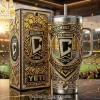 New York City FC Luxury 3D Embossed “For The City” Tumbler With Handle New York City FC Luxury 3D Embossed “For The City” Tumbler With Handle