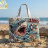 Disney Cars Lightning McQueen Embellished Racing Tote Bag