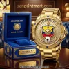 Norway FC World Cup 2026 Gold Stainless Steel Watch Norway FC World Cup 2026 Gold Stainless Steel Watch