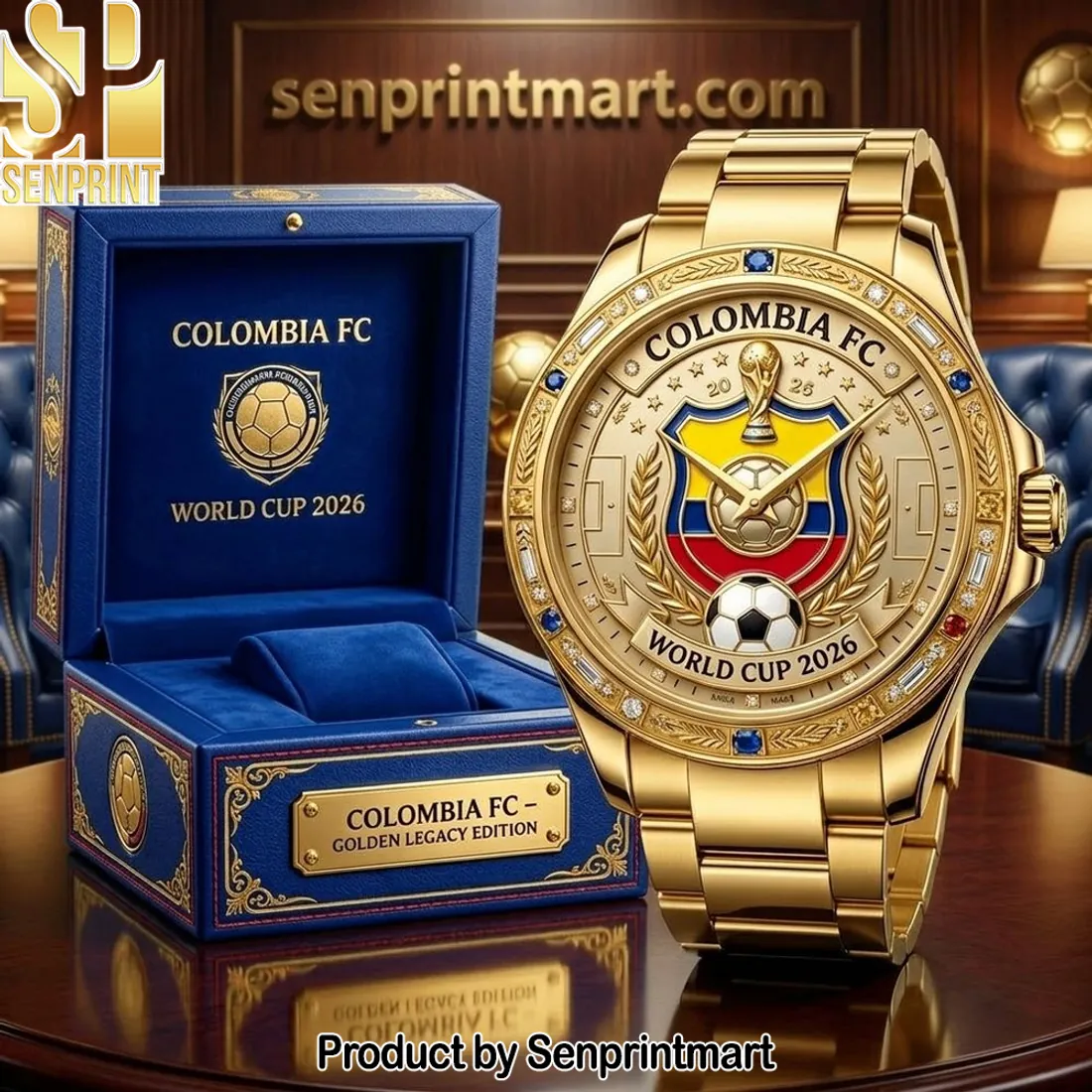 Colombia FC World Cup 2026 Golden Legacy Edition Men’s Watch