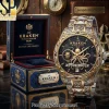 KISS Premium Luxury Stainless Steel Embellished Watch