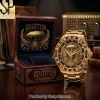 ZZ Top Collector’s Edition Gold-Tone “That Little Ol’ Band From Texas” Watch ZZ Top Collector’s Edition Gold-Tone “That Little Ol’ Band From Texas” Watch