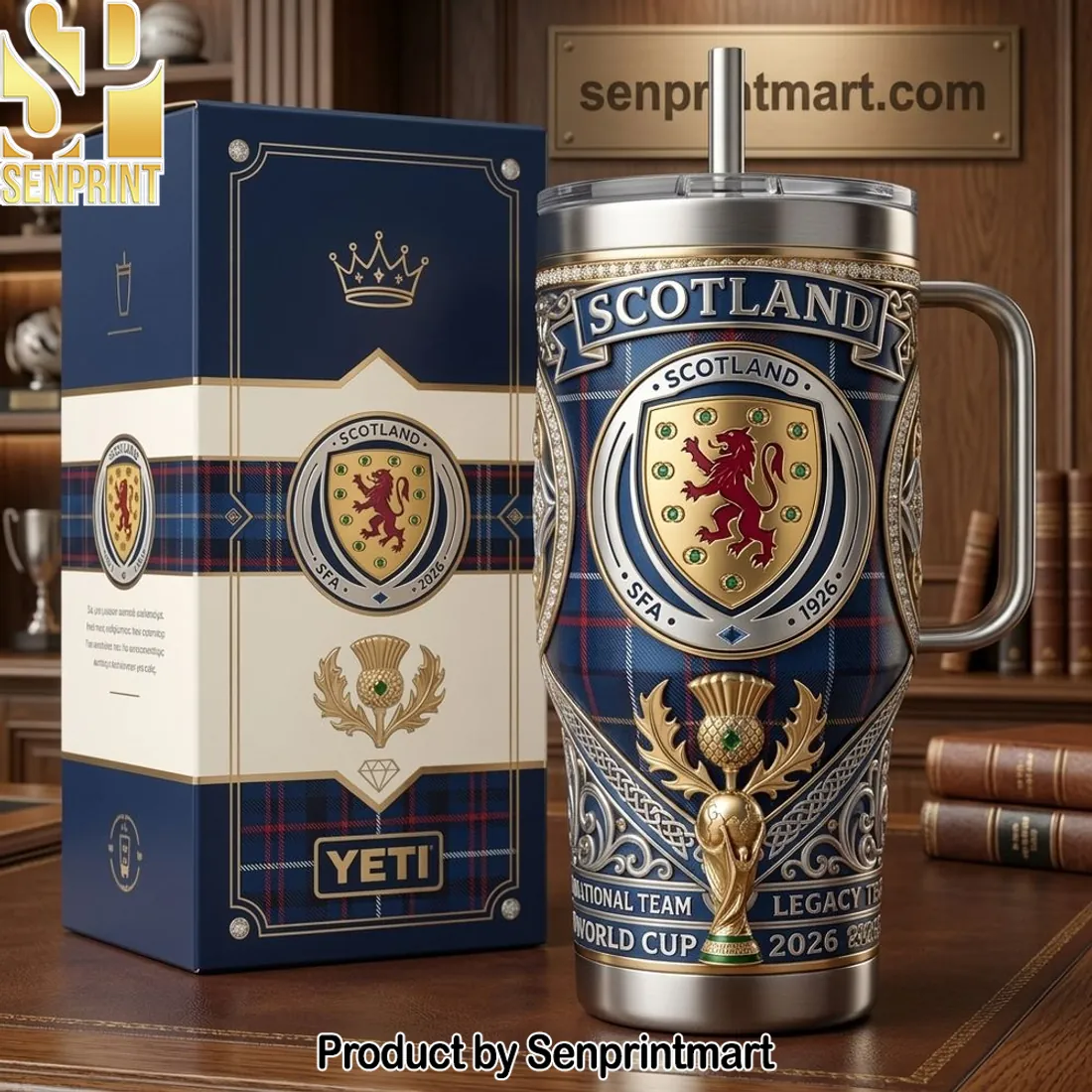 Scotland SFA National Team 2026 World Cup Legacy 40oz Tumbler