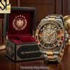 France Football Les Bleus Luxury Gold-Tone Watch France Football Les Bleus Luxury Gold-Tone Watch