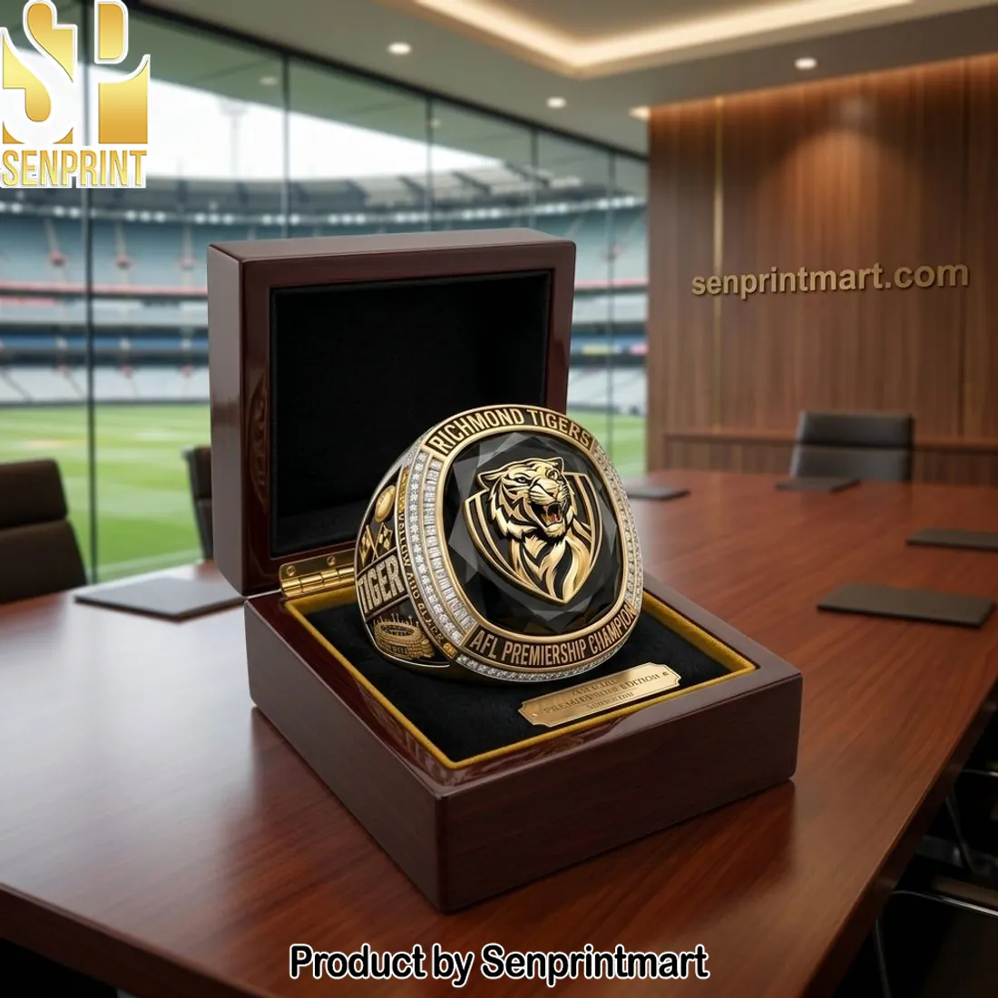 Richmond Tigers AFL Premiership Champion Commemorative Ring