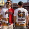 Tampa Bay Buccaneers Est 1976 Funny Sorry Wife It's Beer O'Clock Game Day 3D T-Shirt