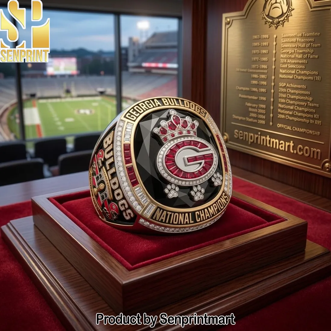 Georgia Bulldogs National Champions Commemorative Replica Ring