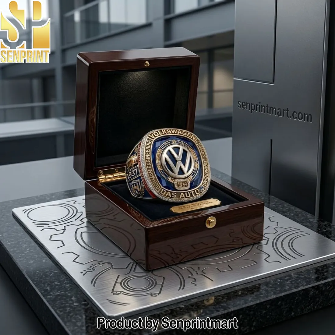 Volkswagen Das Auto German Engineering Commemorative Championship Ring