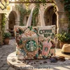 Sigma Gamma Rho 1922 Legacy Pearl Embellished Poodle Tote Bag Sigma Gamma Rho 1922 Legacy Pearl Embellished Poodle Tote Bag
