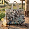 “ROYAL DREAMS” Embellished Fairytale Princess Castle Tote Bag