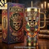 Harley Davidson Ride Free Gold 3D Motorcycle 40oz Tumbler with Handle