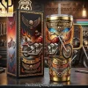 Jelly Roll Soul of Fire Gold Skull 40oz Tumbler with Handle
