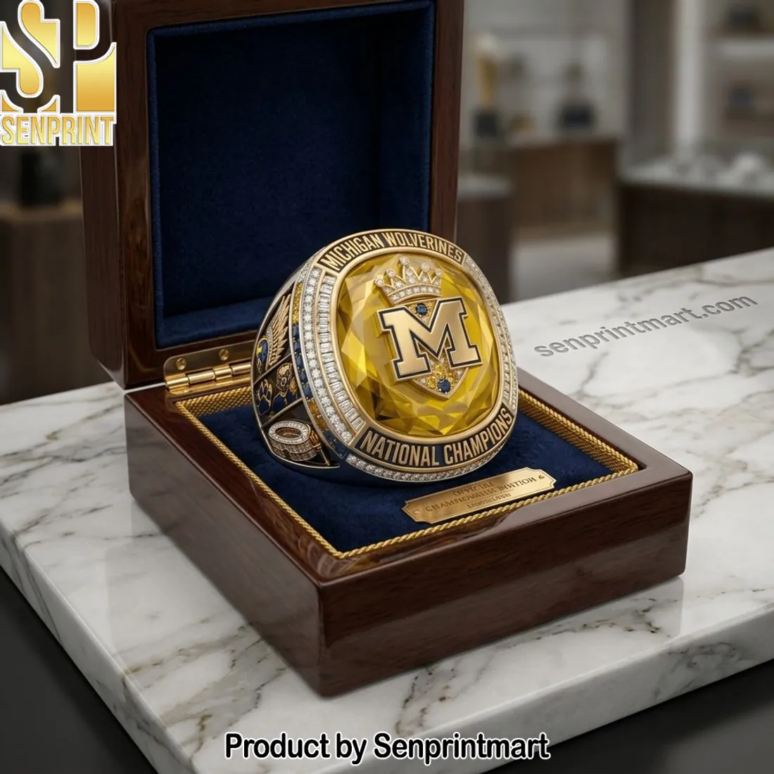 Michigan Wolverines National Champions Commemorative Championship Ring