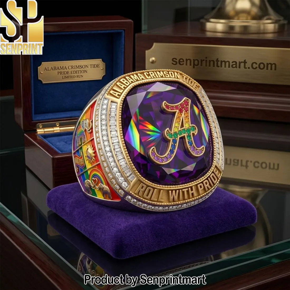 Alabama Crimson Tide Pride Edition Limited Run Ring