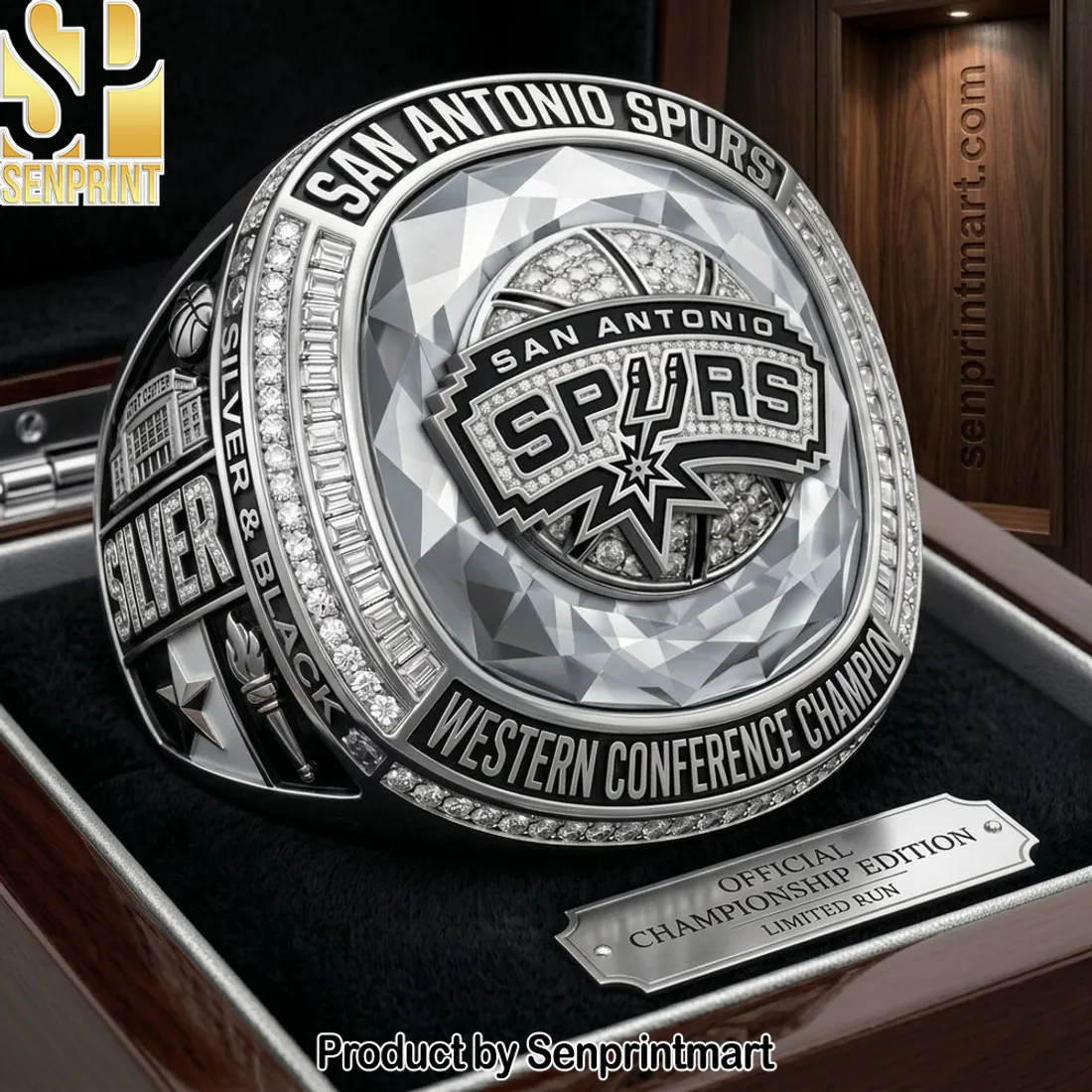 San Antonio Spurs Western Conference Champions Commemorative Ring