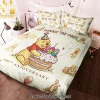 Disney Classic Winnie the Pooh 100th Anniversary Commemorative 3-Piece Duvet Bedding Set
