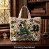 Oklahoma Sooners Boomer Sooner Beaded Luxury Game Day Tote Bag