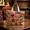Washington Huskies Go Dawgs Game Day Beaded Sequin Tote Bag Washington Huskies Go Dawgs Game Day Beaded Sequin Tote Bag