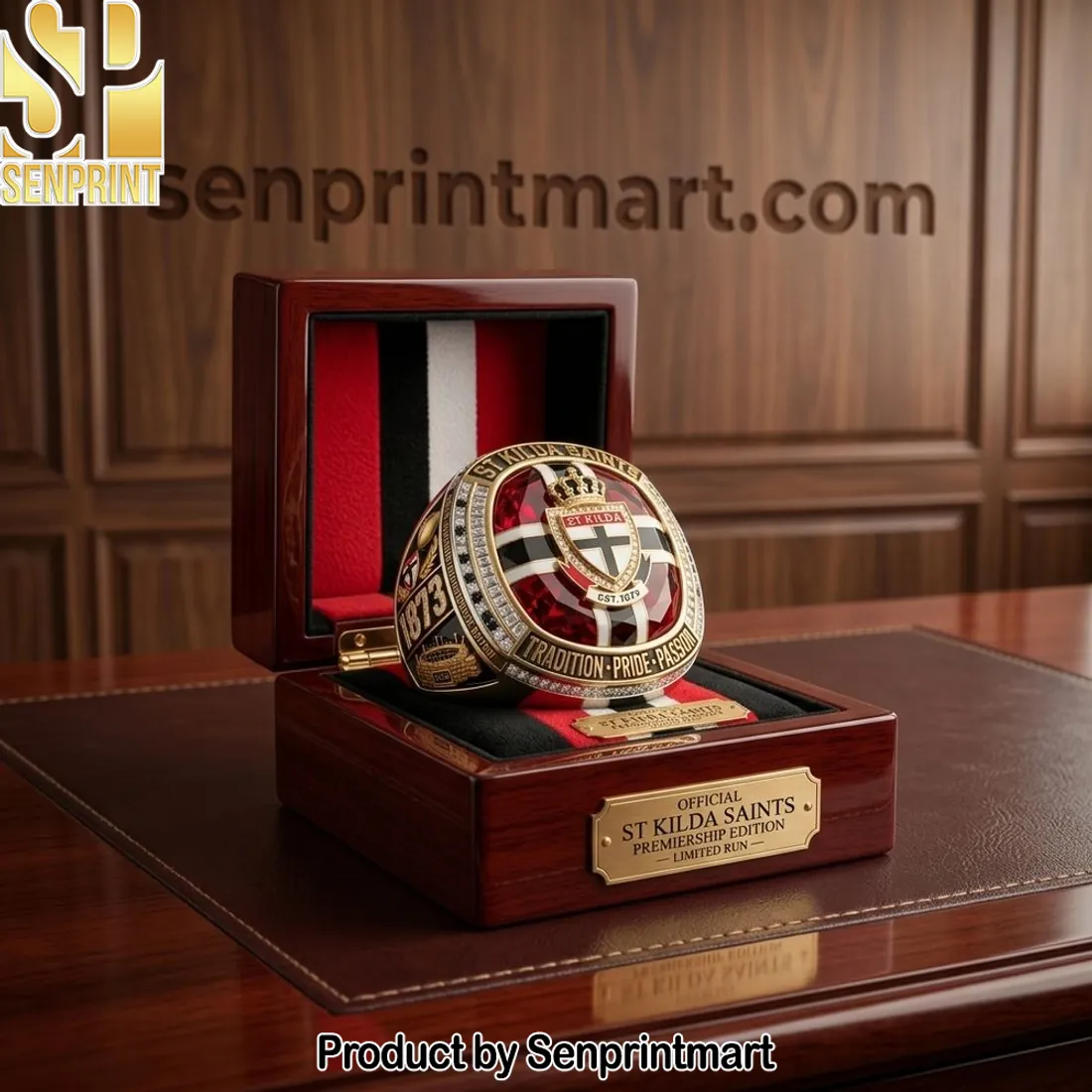 St Kilda Saints Premiership Edition Commemorative Championship Ring