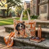 Michigan Wolverines Go Blue Beaded Embellished Summer Tote Bag Michigan Wolverines Go Blue Beaded Embellished Summer Tote Bag