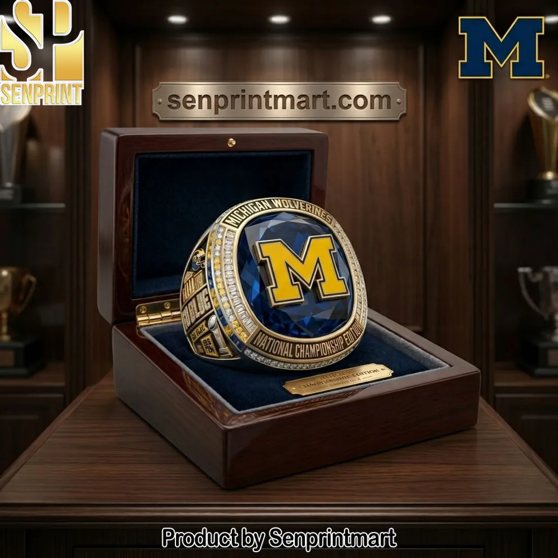 Michigan Wolverines National Championship Edition Commemorative Ring