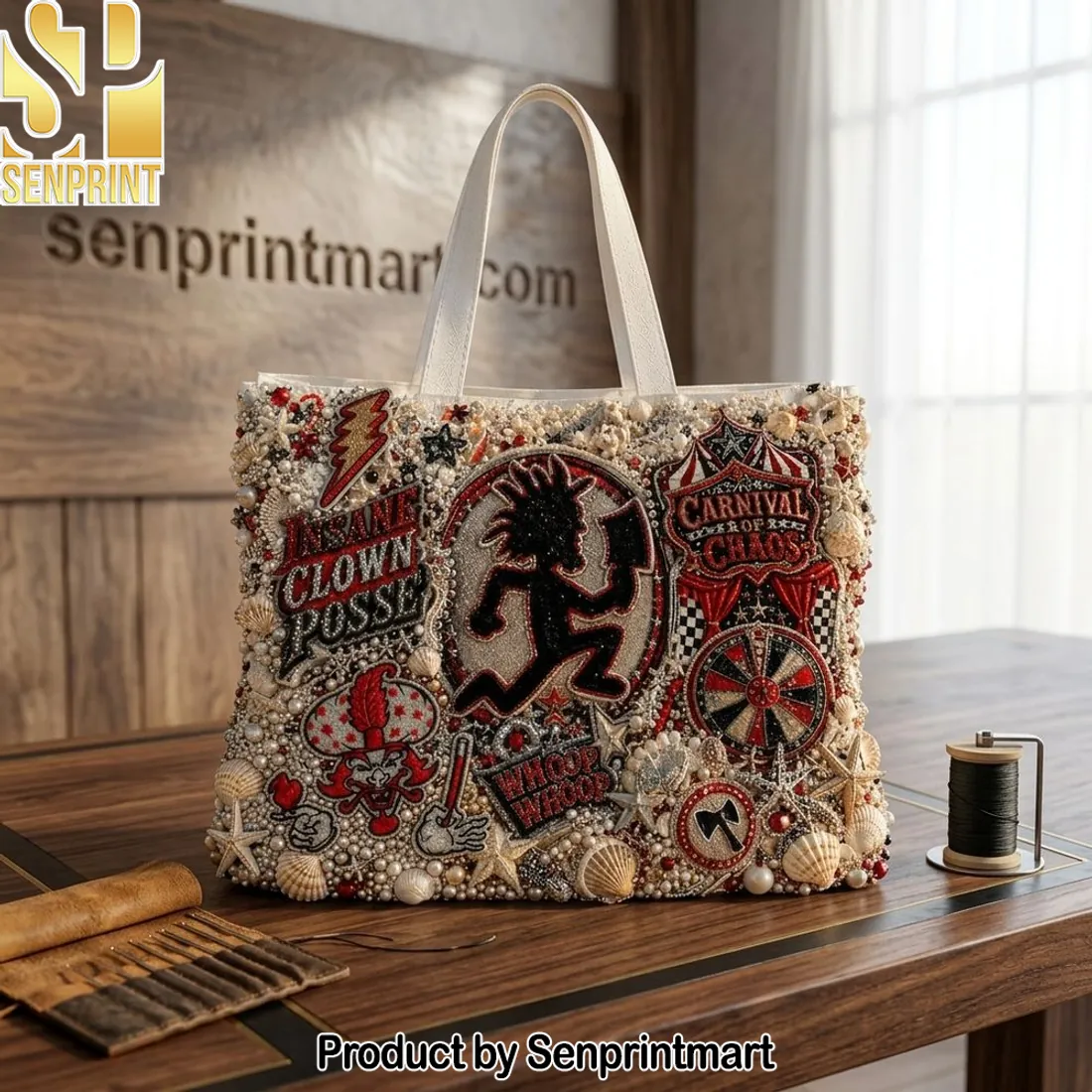 Summer Vibes Stylish Beach Tote Bag