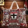 Brisbane Lions AFL Luxury Embellished Fan Tote Bag Brisbane Lions AFL Luxury Embellished Fan Tote Bag