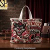 South Sydney Rabbitohs Glory Glory Luxury Beaded Tote Bag South Sydney Rabbitohs Glory Glory Luxury Beaded Tote Bag