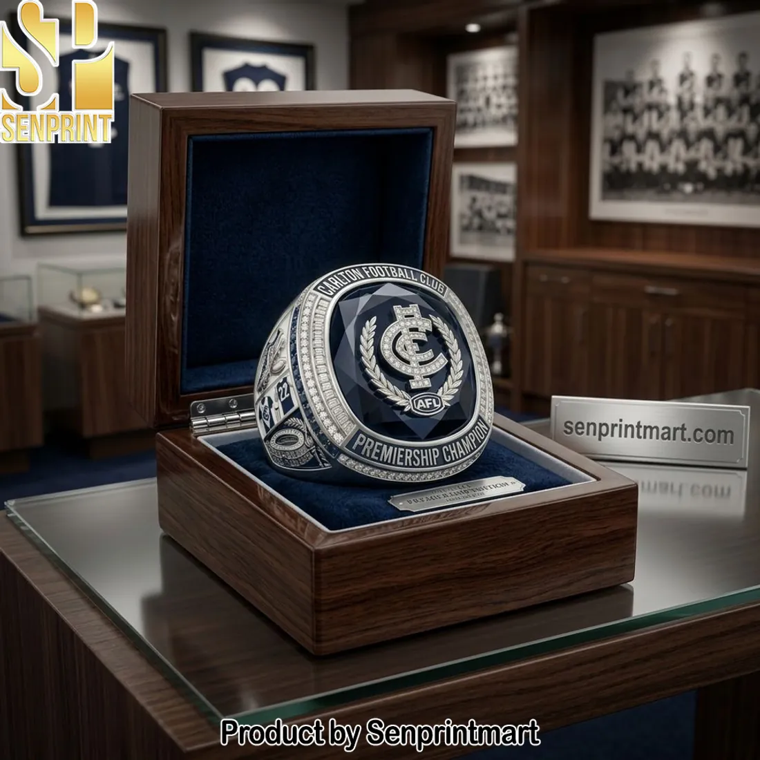 Carlton Football Club AFL Premiership Champion 2022 Ring
