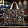 New York Giants 4-Time Super Bowl Champions Embellished Pearl Tote Bag New York Giants 4-Time Super Bowl Champions Embellished Pearl Tote Bag