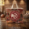 Chicago Bears Bear Down Luxury Pearl Beaded Beach Tote Bag
