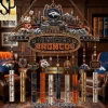 Grateful Dead Dancing Bears and Steal Your Face Retro Outdoor Wind Chime