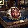 Derby County FC Champions Commemorative Gold Plated Fan Ring Derby County FC Champions Commemorative Gold Plated Fan Ring