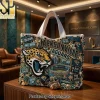 Derby County FC The Rams Luxury Beaded Pearl Embellished Tote Bag
