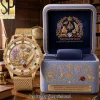 Mean Girls Pink Power Icon Gold Mesh Luxury Ladies Wrist Watch Mean Girls Pink Power Icon Gold Mesh Luxury Ladies Wrist Watch