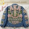 Argentina Campeones Viva Argentina Luxury Rhinestone Denim Jacket Argentina Campeones Viva Argentina Luxury Rhinestone Denim Jacket