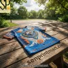 Oklahoma City Thunder Premium 3D Embossed Graphic Basketball Fan T-Shirt