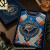 Oklahoma City Thunder Premium 3D Embossed Graphic Basketball Fan T-Shirt