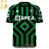 L84 Torino Futsal Champions of Italy 2025-2026 50th Anniversary Limited Edition Green and Black Striped Jersey