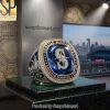 Seattle Mariners Est 1977 Commemorative Emerald Compass Ring Seattle Mariners Est 1977 Commemorative Emerald Compass Ring
