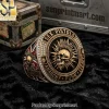 Van Halen Eruption Commemorative Gold Plated Rock Band Ring