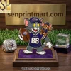 Chicago Bears Tom and Jerry Cartoon Collectible Enamel Pin